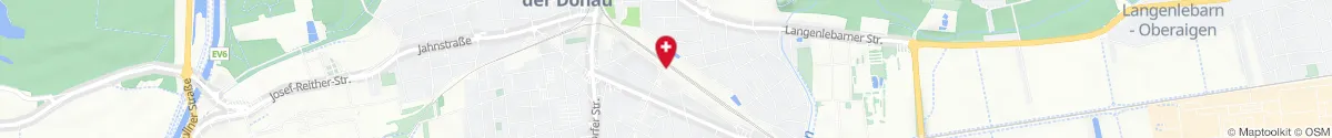 Kartendarstellung des Standorts für Apotheke Hauptbahnhof Tulln in 3430 Tulln